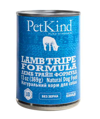 PetKind Lamb Tripe Single Animal Protein Formula